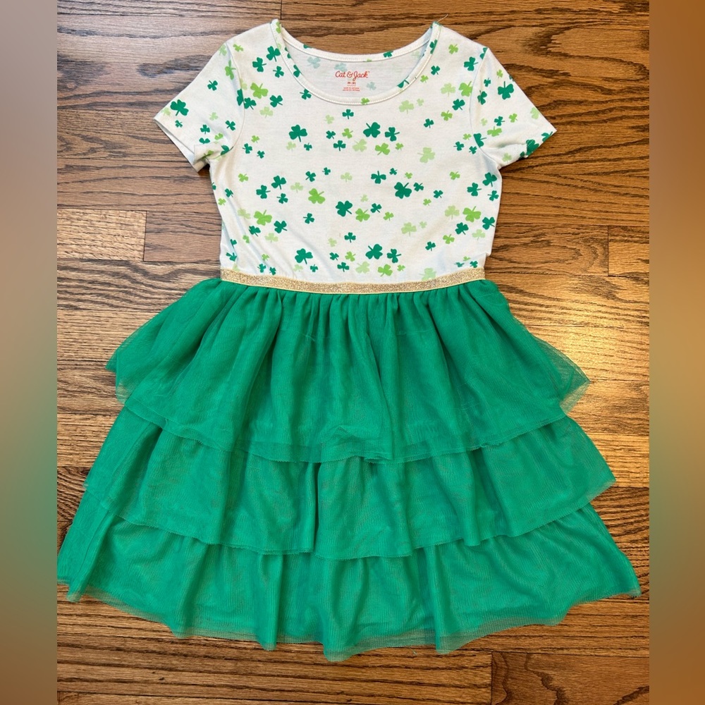 Cat & Jack Shamrock Dress